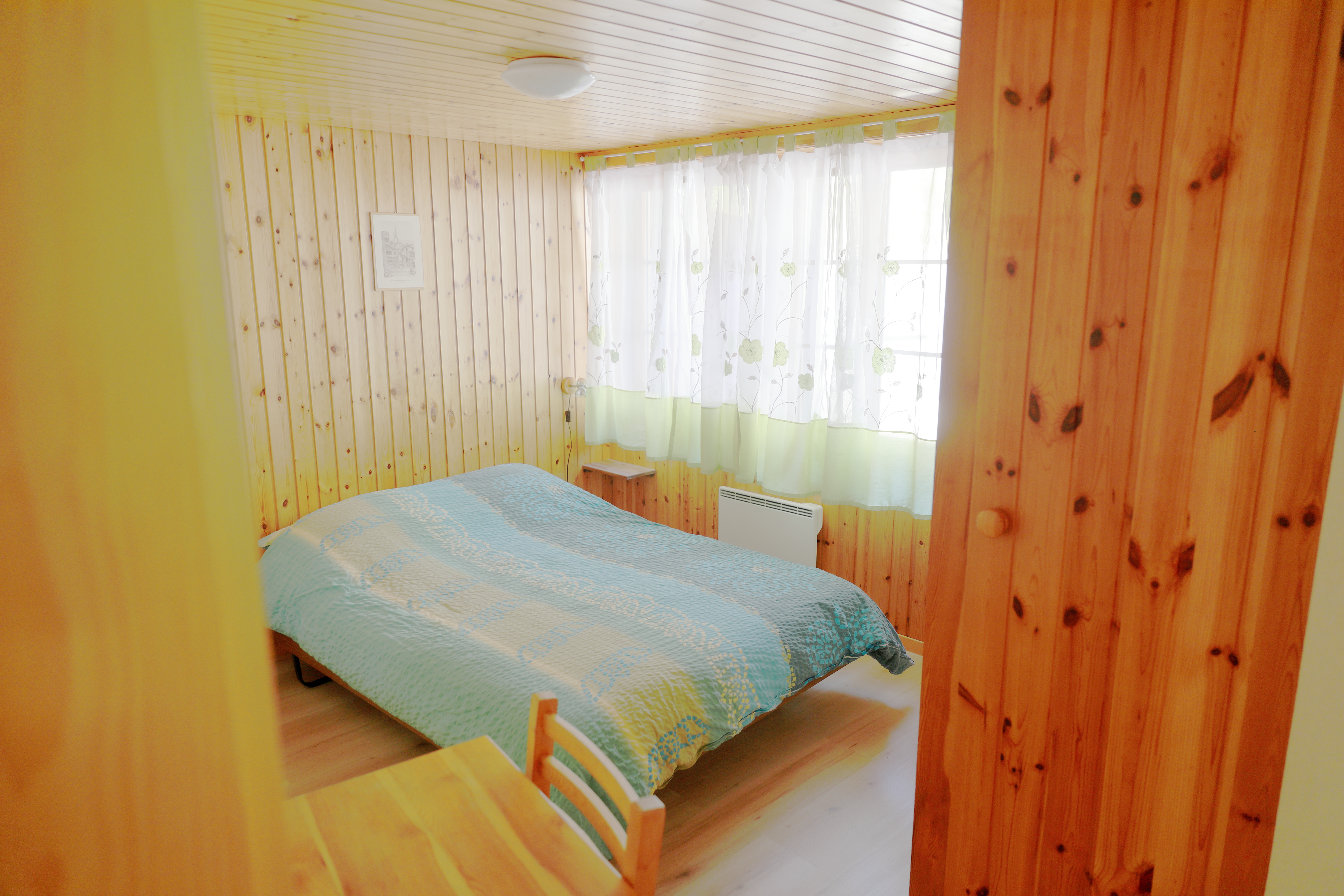 Chambre individuelle de l'Auberge des Amis